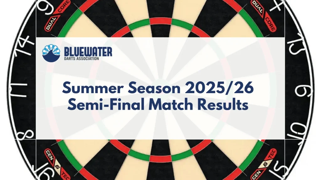 Summer Season 2025/26 Semi-Final Match Results